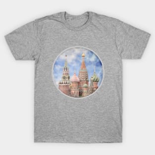 Saint Basil's Cathedral in Moscow, Russia T-Shirt